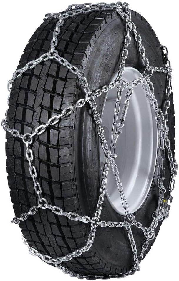 PEWAG CERVINO – The Economical Snow Chains for Commercial Vehicle Use – for Vans and Trucks with Tyre Size 265/70 R19.5 – TÜV Tested with Ö-Norm V5119 – for Standard Road Use