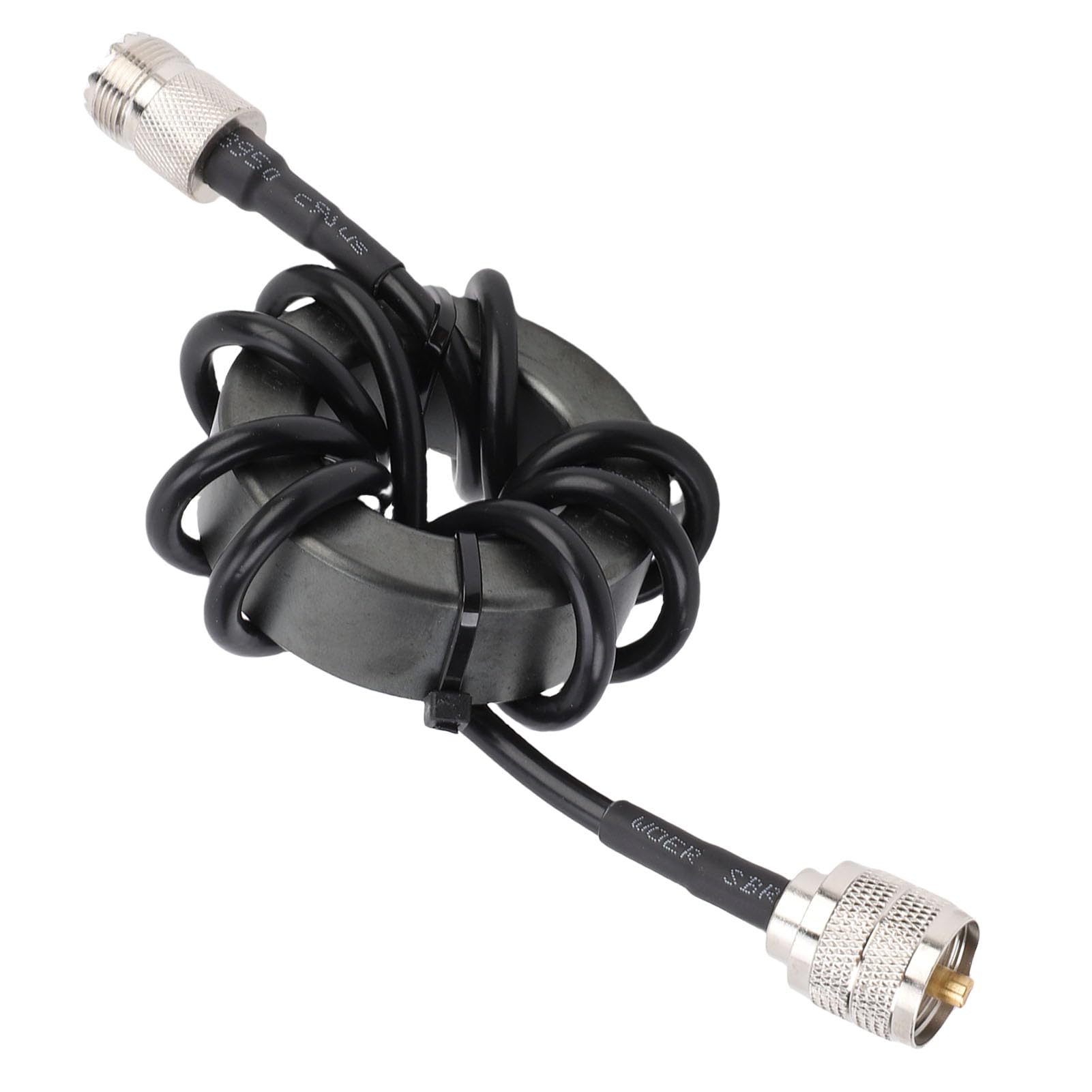 Bewinner ZP614 EM43 HF Pierścień Magnetyczny Dławik 1,8-30 MHz, 150 W PEP 1: 1 Balun, Tryb Wspólny, Złącze PL259-SO239, Plug Play for HAM Radio Antena