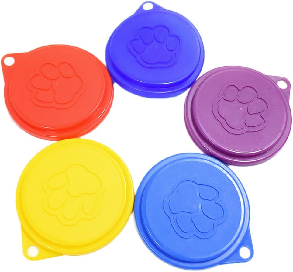 Dog Storage Top Cap Can Tin Cover Lid Pet For Puppy Can Reusable Dog Toys For Aggressive Chewers Large Breed Dog Toys Large Breed For Dogs Small Dogs For Puppies Dog Toys No