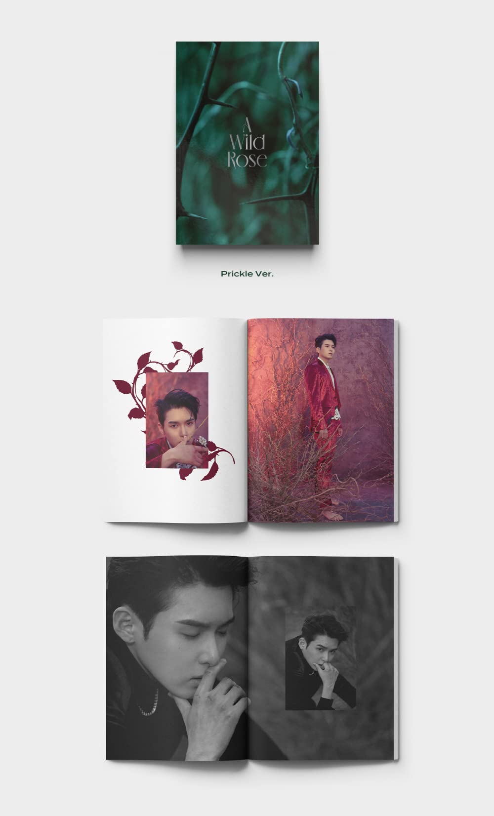 RYEOWOOK Super Junior - dzika róża (3. mini) album + dodatkowy zestaw fotokartek (zestaw 2 płyt CD)