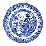 Churchill Blue Willow Salad Plates 8 inch, Set of 4