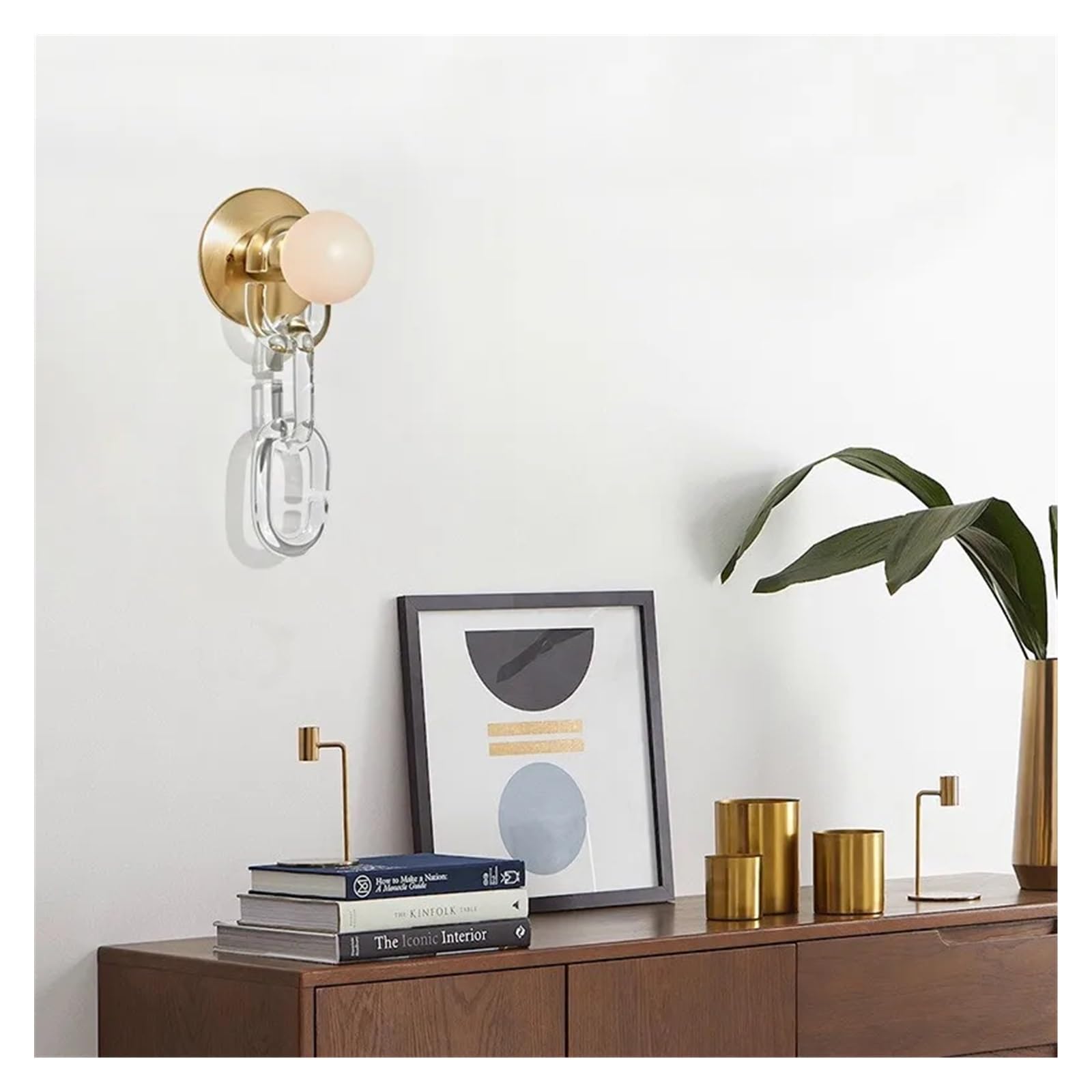 Lampada da Parete con Paesaggio, Sfondo Divano, Moderno e Minimalista, a LED, da soffitto, Soggiorno, Design Art Deco, Parete, apparecchi di Illuminazione Innovate