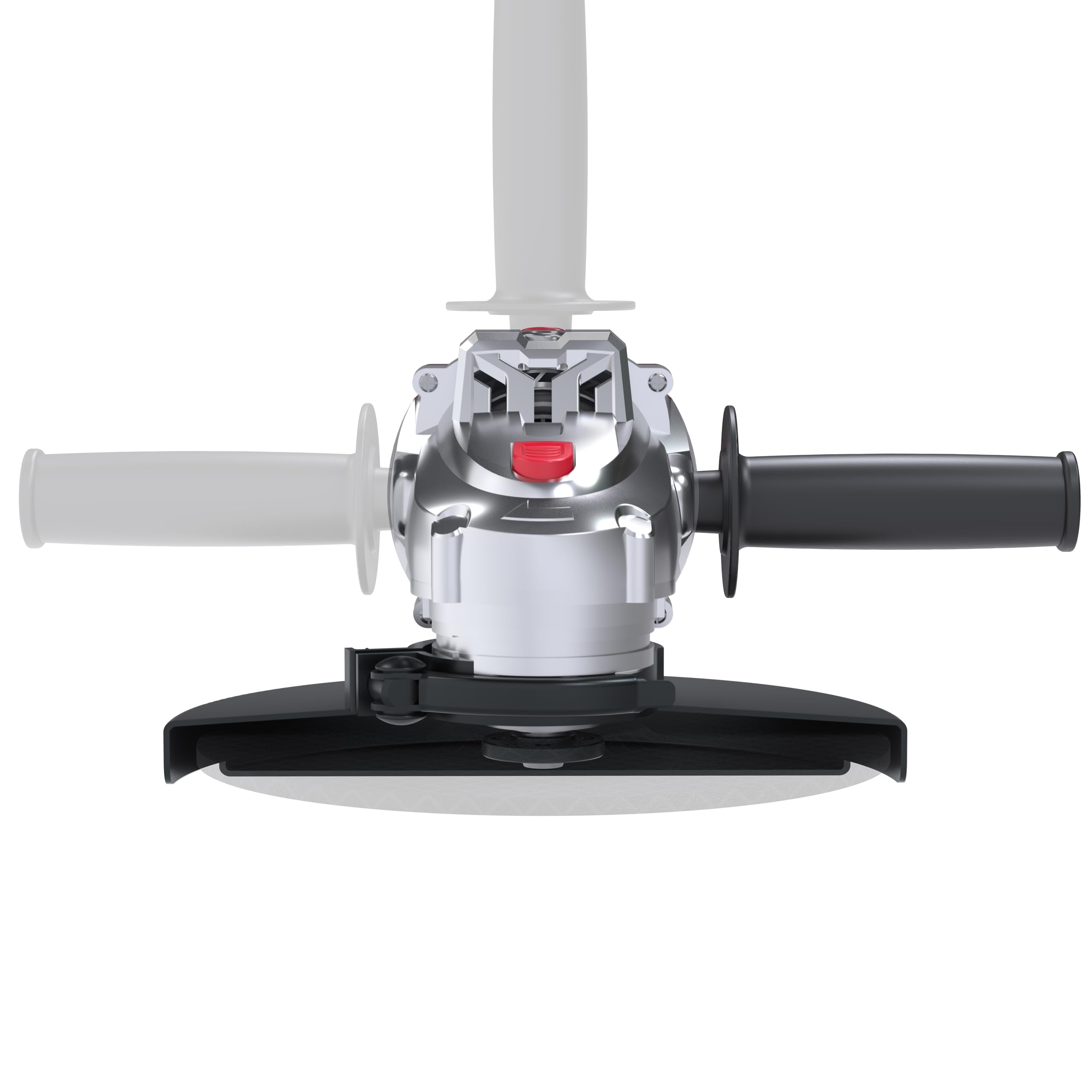 Güde Winkelschleifer WS 230-2350 R (2350 W, ø 230mm, 6500 1/min, drehbarer Handgriff (3x90°), 3-Pos. Zusatzgriff, Metallgetriebegehäuse, Spannungsanzeige, selbstabschaltende Kohlebürste, ohne Scheibe)