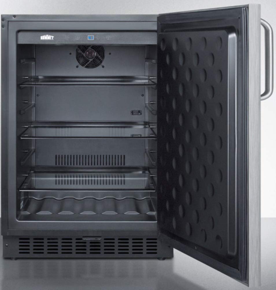 Summit Ff64bxcsstb Wine And Beverages Refrigerator, Stainless Steel on Fridge.com - View 3