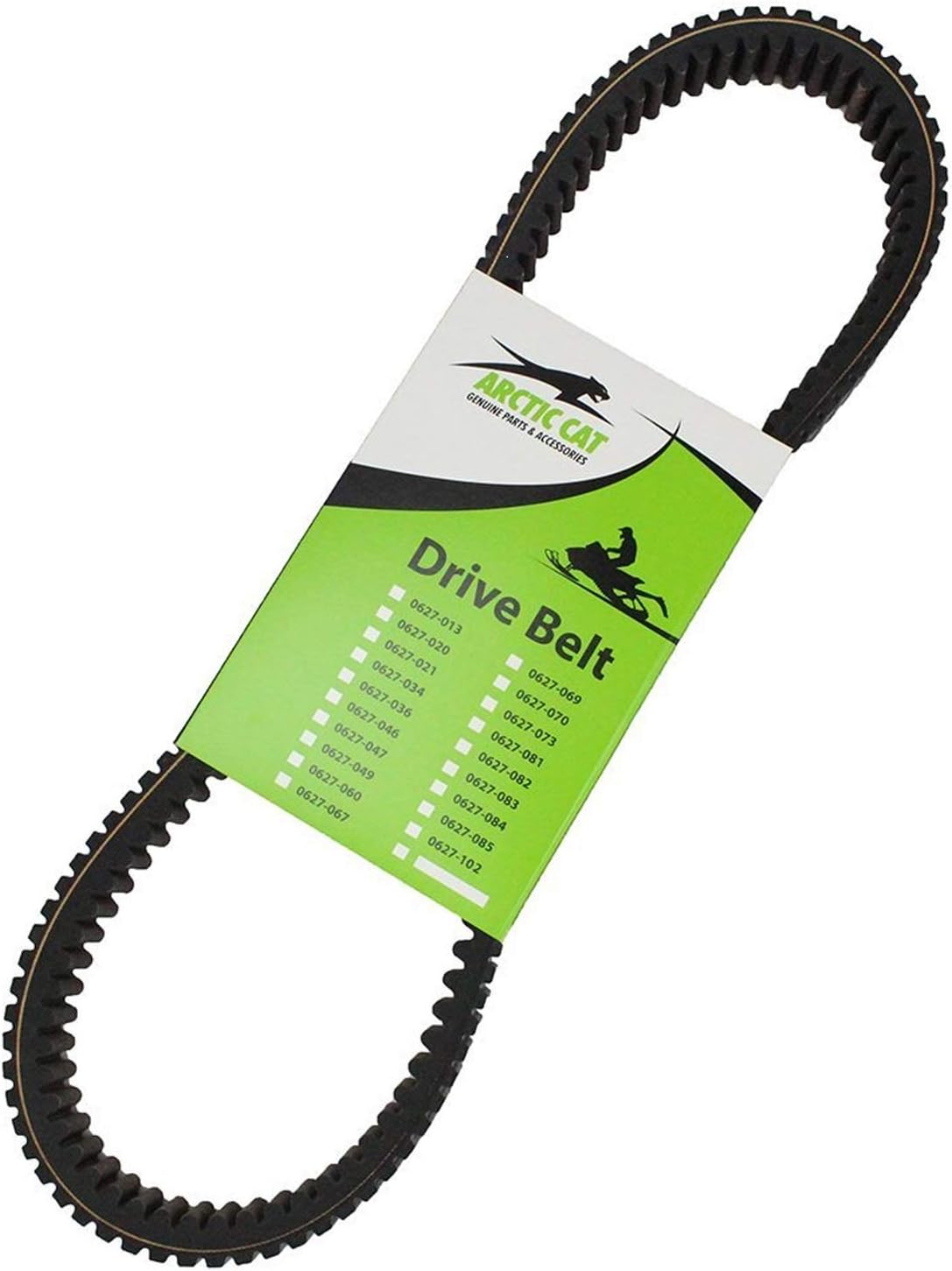 Arctic Cat 0627-112 BELT,DRIVE-DCVS N8 38.3W X 1143C, Black