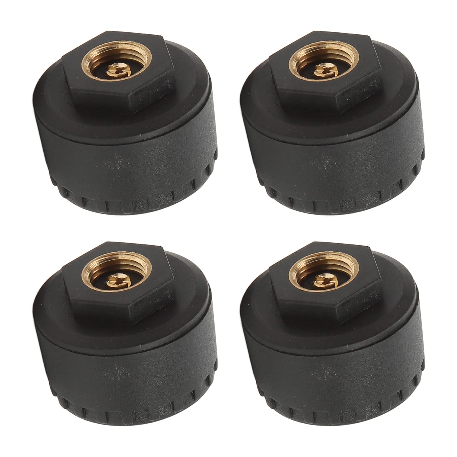 de Monitoreo de Presión de Neumáticos TPMS para Automóvil, Kit TMPS para Automóvil 4 Sensores Externos Visualización en Tiempo Real Presión de Temperatura 0-100PSI para Remolque de