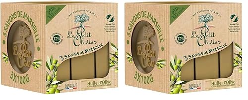 Savon de marseille 3x100g le petit olivier 3 x - vue 7