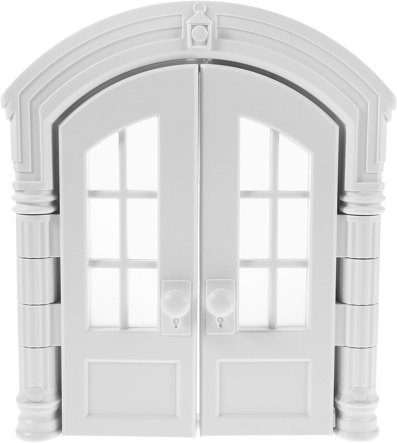 Indoor Cat Door: Interior Pet Door for Cats and Small Dogs Double Opening Pet Gate for Puppy and Kittens Home Use Black