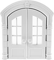 Vista 1 de Indoor Cat Door Interior Pet Door for Cats and Small Use Double Opening Pet Gate for Puppy and Kittens White