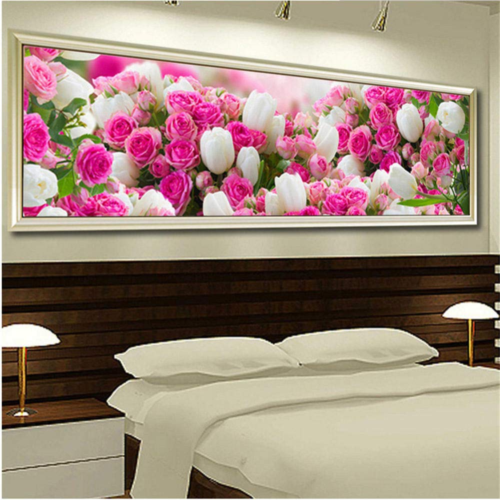 Kit Diamond Painting 5D Donna Egiziana 30x50cm – Tela Adesiva Con Strass Rotondi, Completo, Fai Da Te - 5