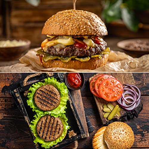 Royal Spice Soft Burger Buns Backmischung 400g - Soft & fluffig - Burger Brötchen & Hot Dog Brötchen Schnell und Einfach selbst herstellen - Nicht zu dominant im Geschmack, absolut locker und leicht!