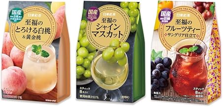 Nitoh Koucha Shifuku Series Set [3-Piece Set] [Assortment] [Taste Comparison] [Stick]