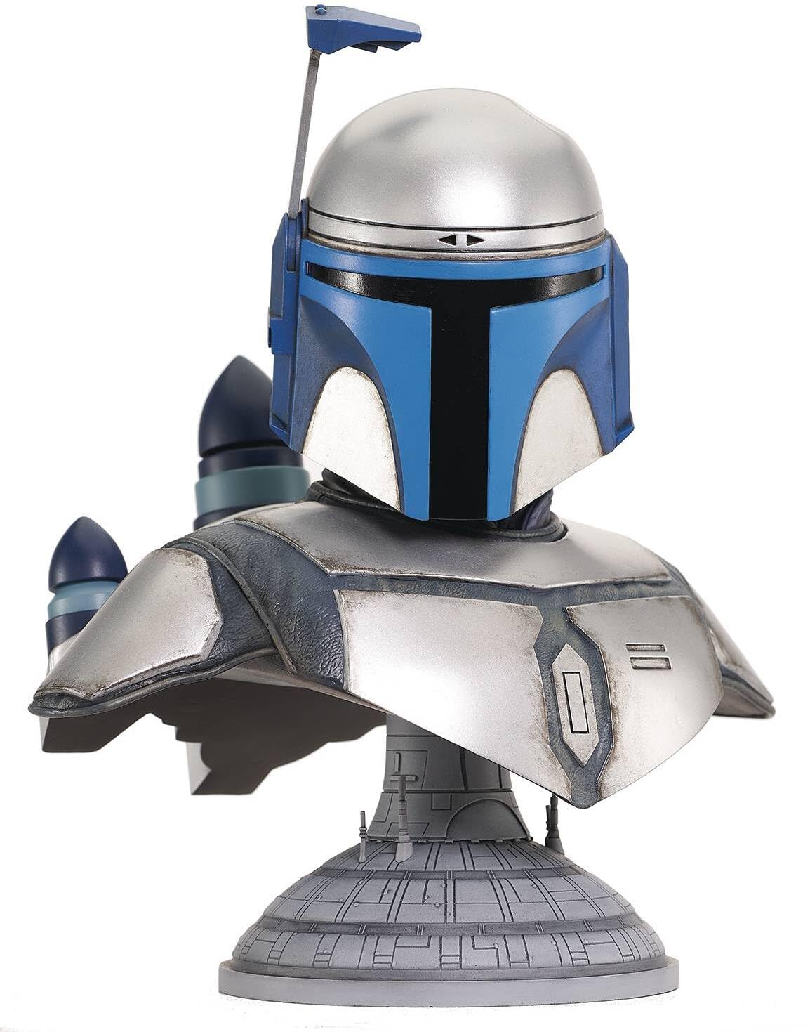 スターウォーズ ダイアモンドセレクト ジャンゴフェット 1／2スケール バスト スターウォーズ ダイアモンドセレクト ジャンゴフェット 1／2スケール