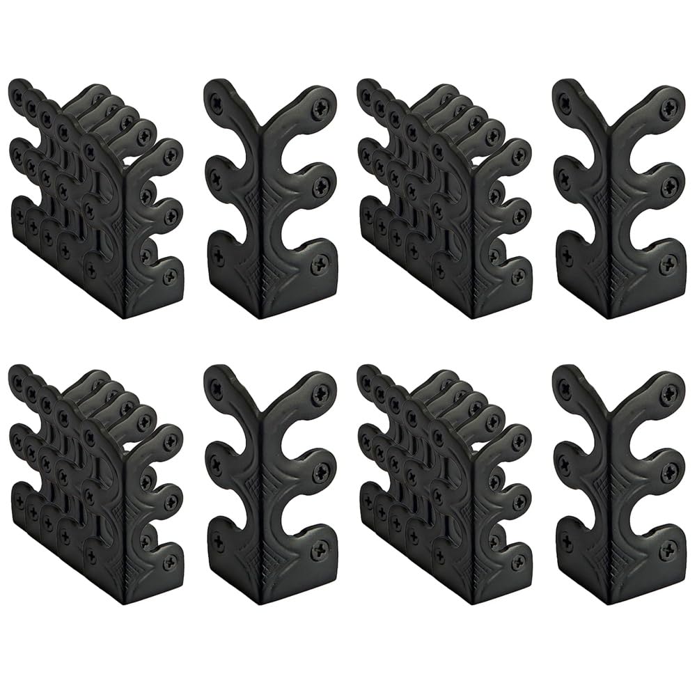 Protectores de esquinas para rodapiés de estilo vintage (Pack de 24 unidades)