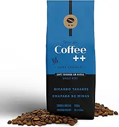Coffee Mais │Café Super Especial em Grãos│ Ricardo Tavares - Chapada de Minas │100% Arábica │Torra Média | 250g