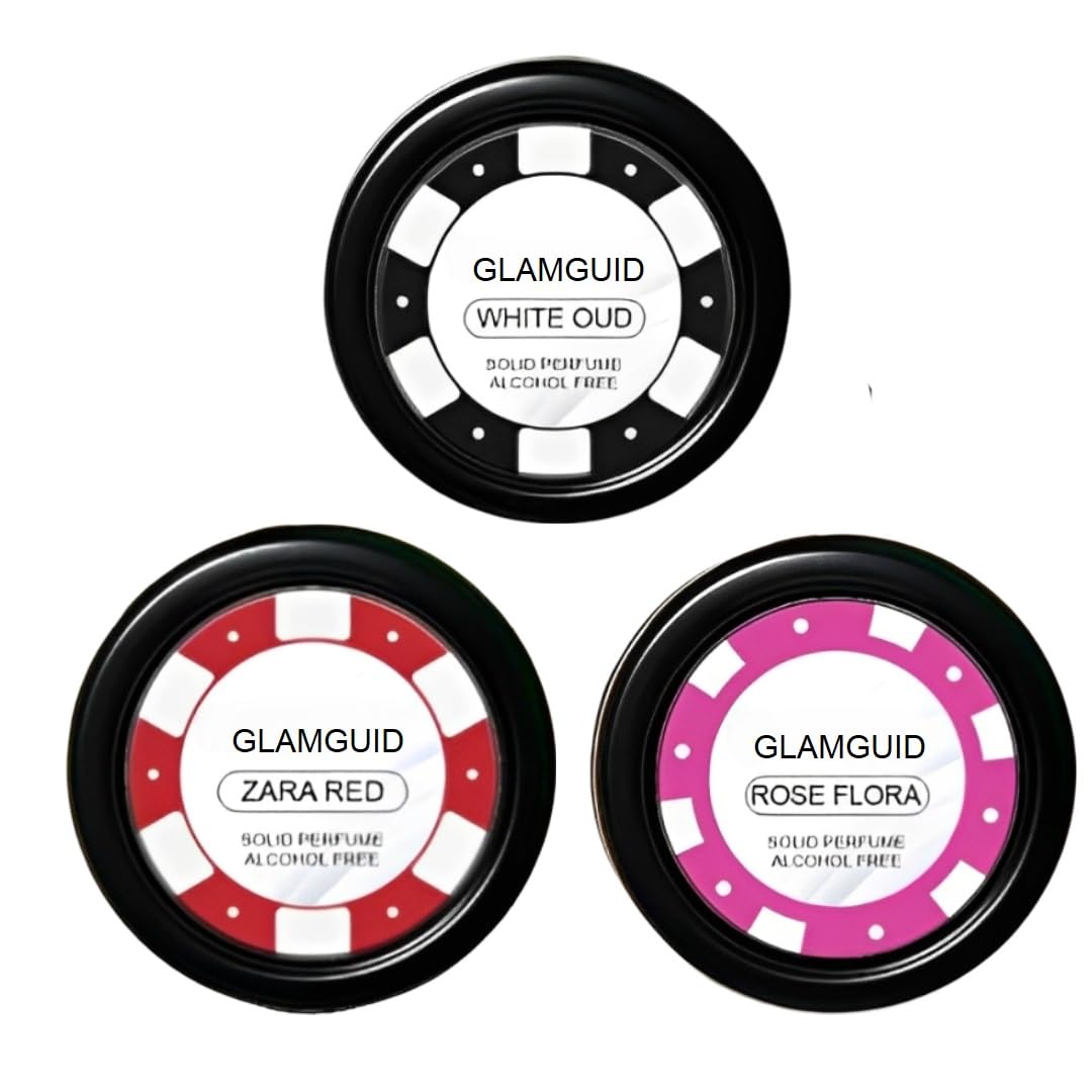 Rose Flora, White Oud & Zara Red Alcohol Free Solid Cologne Perfume - GG- 25 Gms each | Alcohol Free- Pocket Friendly & Easy to Apply | Unisex Gifting Collection-image-18
