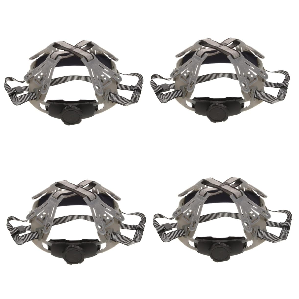 Mikikit Forro del Casco Banda para El Sudor del Casco Seguridad Industrial Casco De Construccion Reemplazo De Revestimiento De Sombrero Duro Forro De Sombrero Construcción Tela Gris