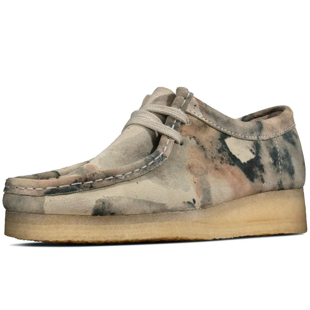靴 CLARKS ORIGINALS WALLABEE Off WHITE CAMO Amazon.co.jp: [クラークス] 26148590 Wallabee ワラビー メンズ