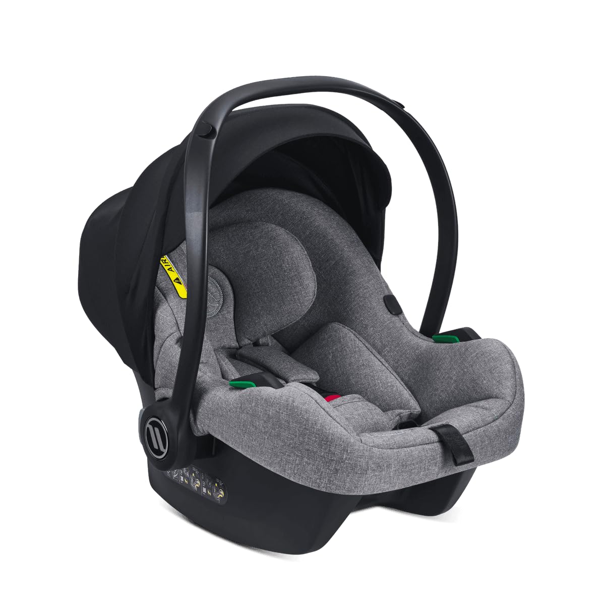 Avionaut Cosmo Smart Kindersitz (0-13 kg, 40-87 cm) | Sicher & Bequem | Ergonomischer Baby-Autositz | ISOFIX-kompatibel für Neugeborene & Babys (Grey)