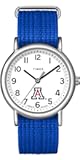 Unisex Weekender 38mm Watch with Slip-Thru Single Layer Strap
