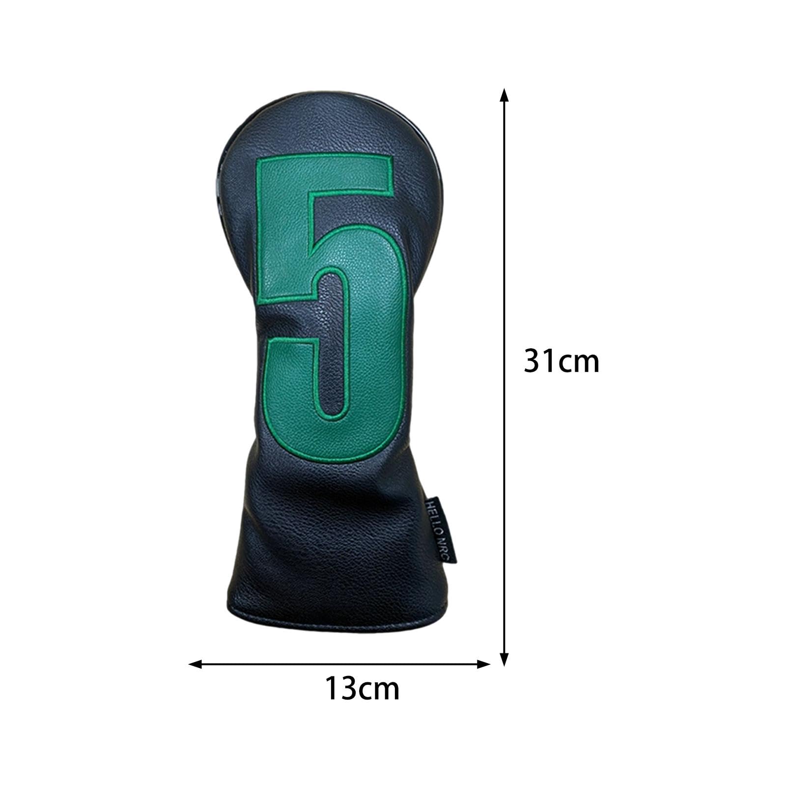 Funda para Cabeza de Palo de Golf para Maderas, Protector de Cuero PU