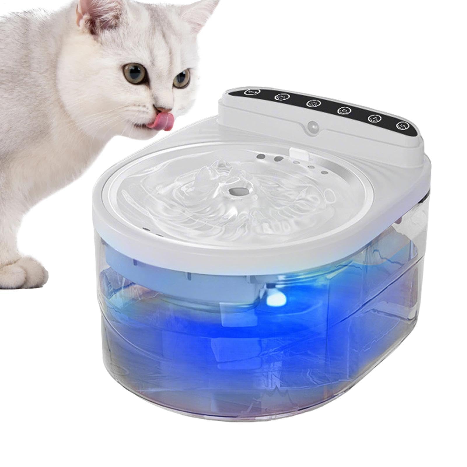 Fuente de Agua para Gatos Dispensador Automático Silencioso e Inteligente