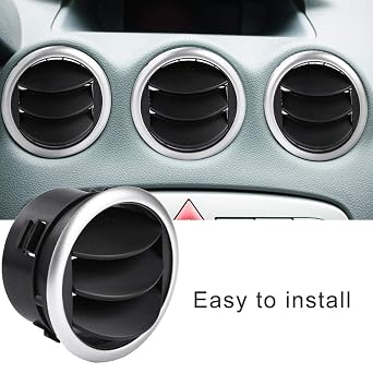 Car Air Conditioning Vent Outlet Deflector Dashboard Replacement for Suzuki SX4 Swift 2005-2013 - Enhanced Airflow Control, Direct OEM Fit, Easy Tool-Free Installation