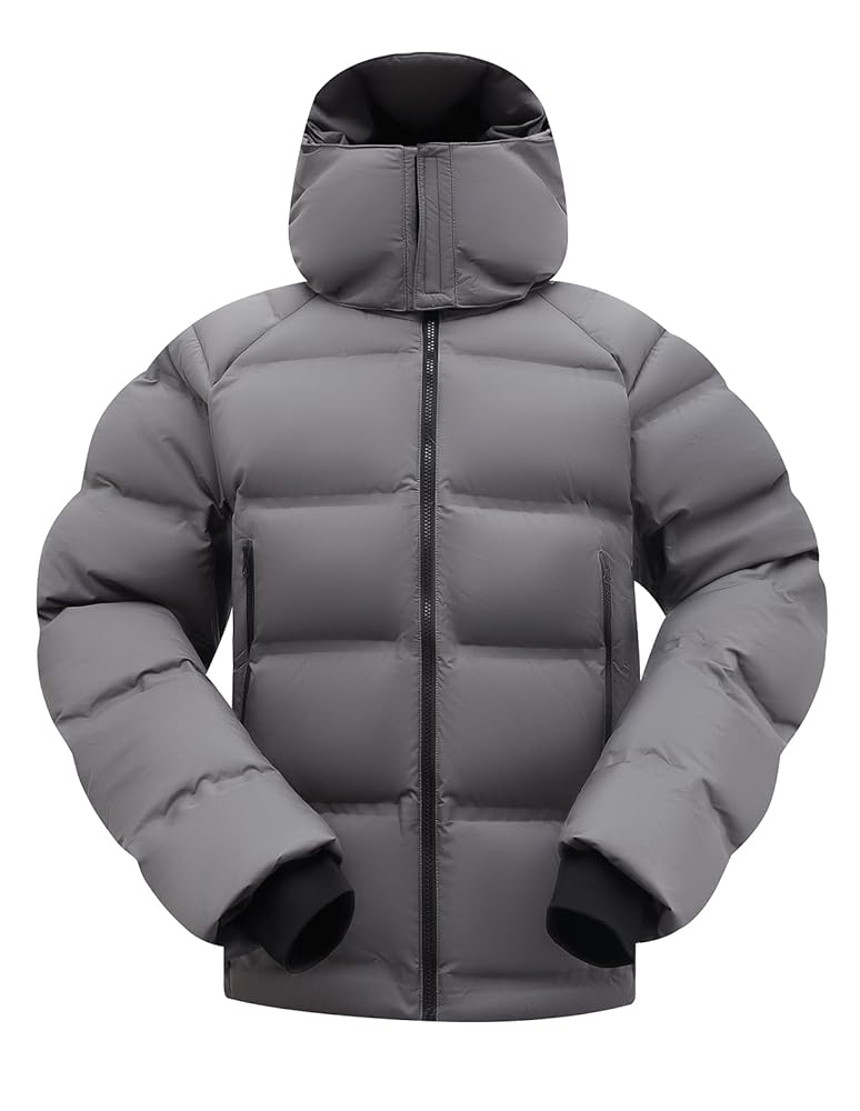 fit space Men's Thickened Down Jacket Super Warm Winter