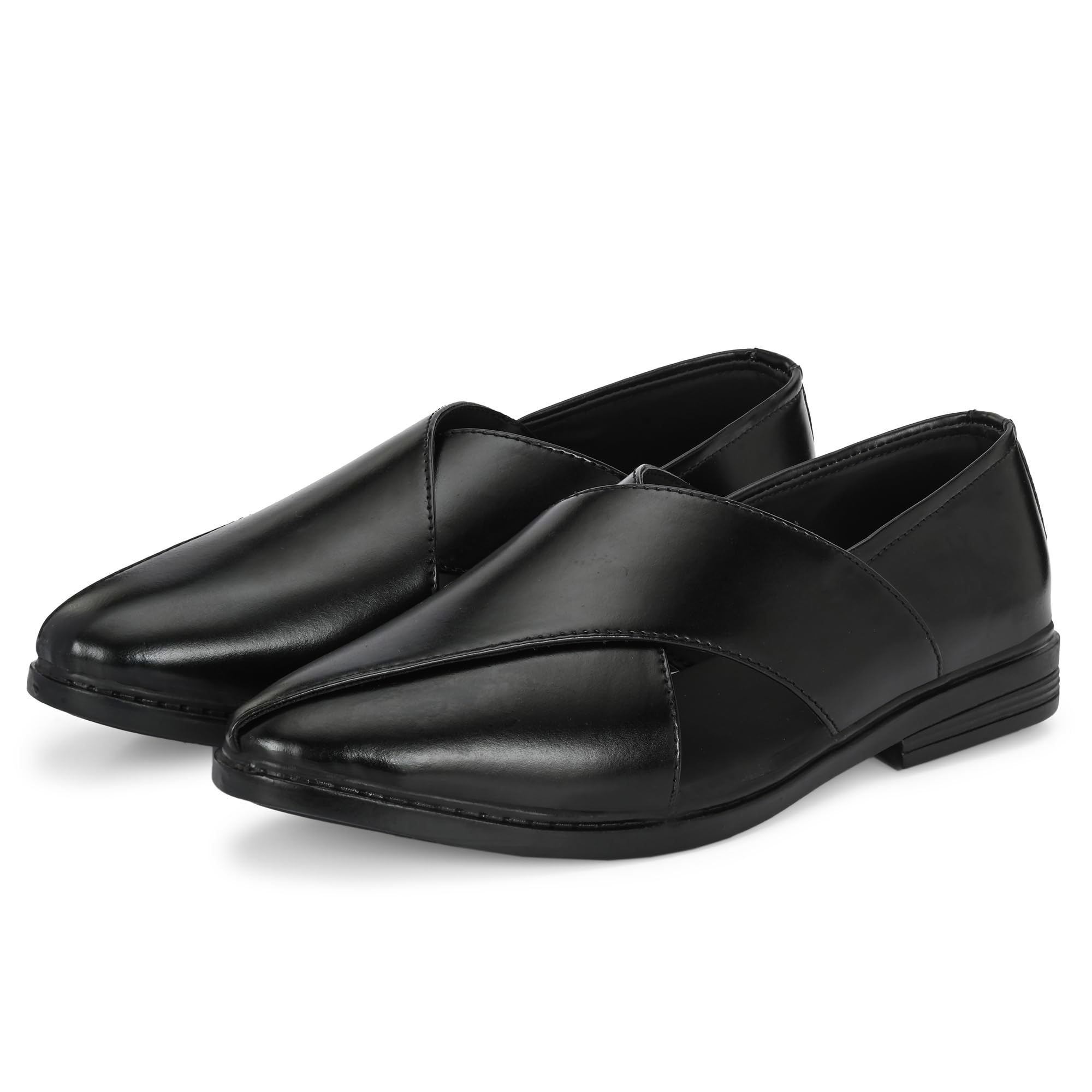 KASTAVA Mens 102 Synthetic Leather Sandals Casual Back Open Sporty Comfortable Toe Sandals with Premium PU Padding-image-19