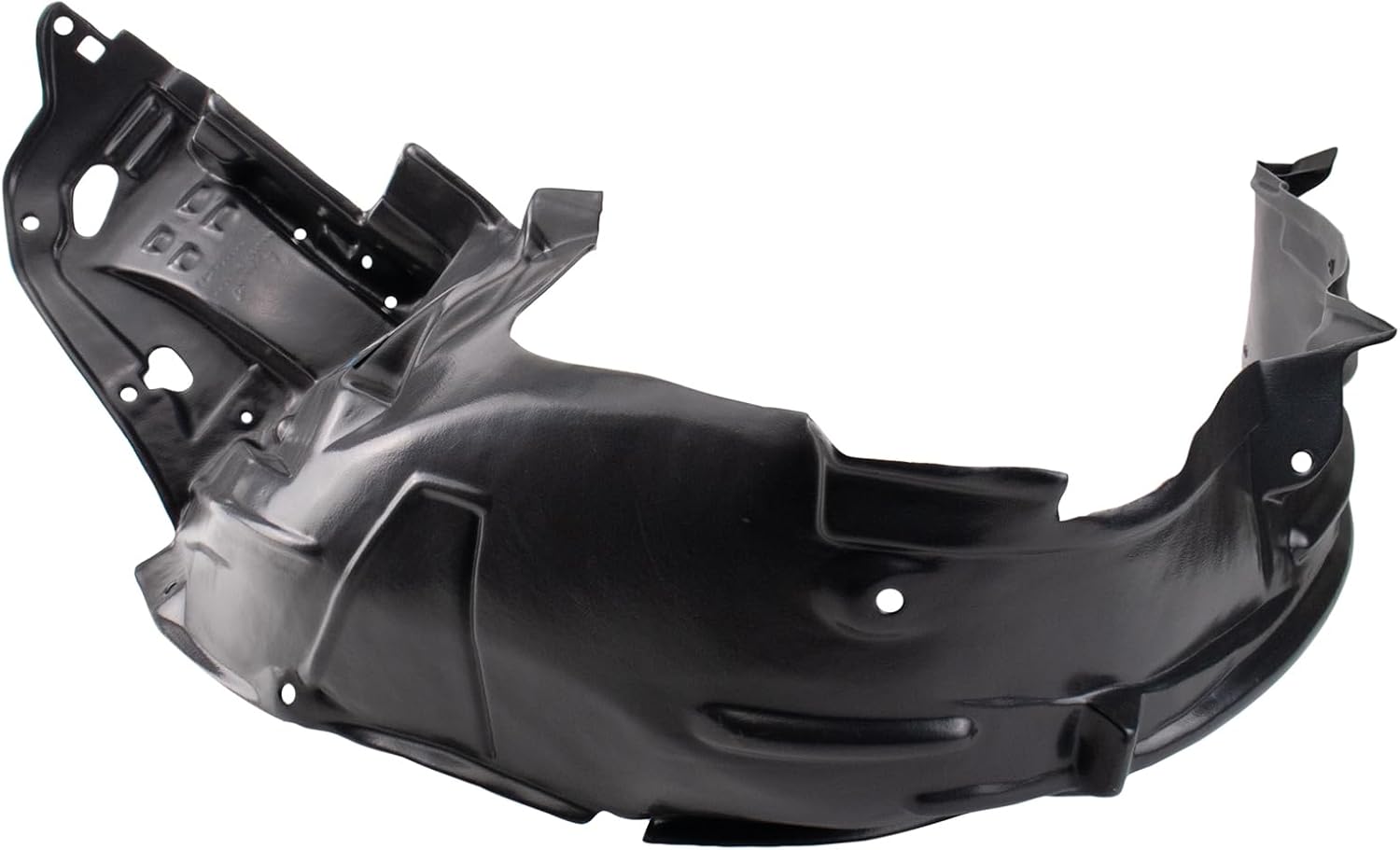 TRQ Front Inner Fender Liner Set Compatible with 2004-2008 Acura TL AC1248116 AC1249117