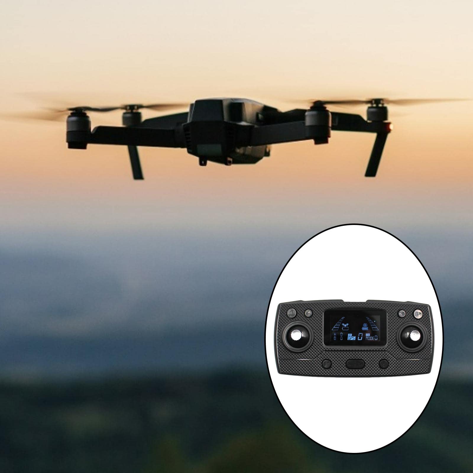 2 zestaw części do drona SG906 MAX dolna pokrywa dla SG906 MAX części zamienne do dronów początkujący pilot 17.6x8.2x1.0 cm