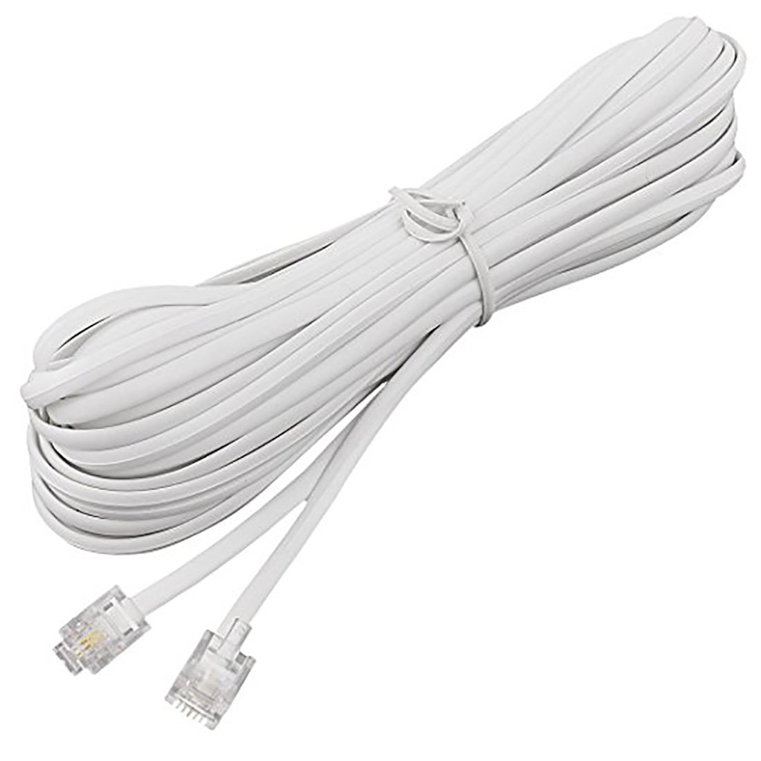 Cable RJ11 recto de 10M con transmisión sin pérdidas para fax