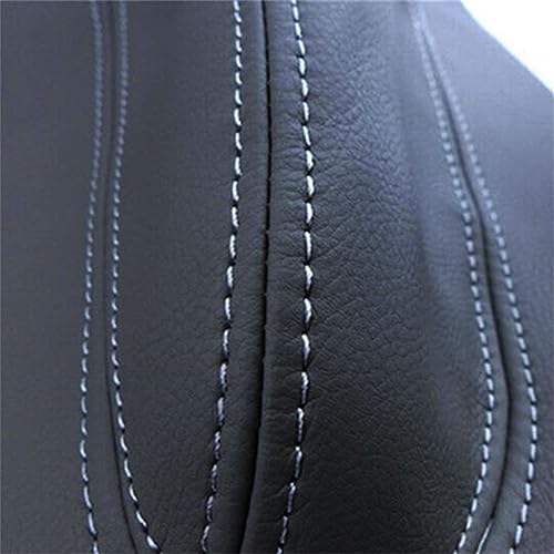 Miniatura 5 de 2 piezas de cuero para panel de puerta de inserción de tarjetas de repuesto para escarabajo 1998-2010 negro