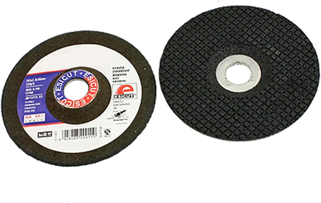 Uxcell 103mm Outside Dia Single Sided Buffing Wheels Sanding Discs (2