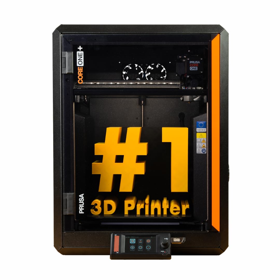 Original Prusa Imprimante 3D Core One + CoreXY pour la Maison et l'entreprise, Les Professionnels et Les débutants, buse et Filament gratuits, Fermeture Rapide et complète et prête à l'emploi, Longue