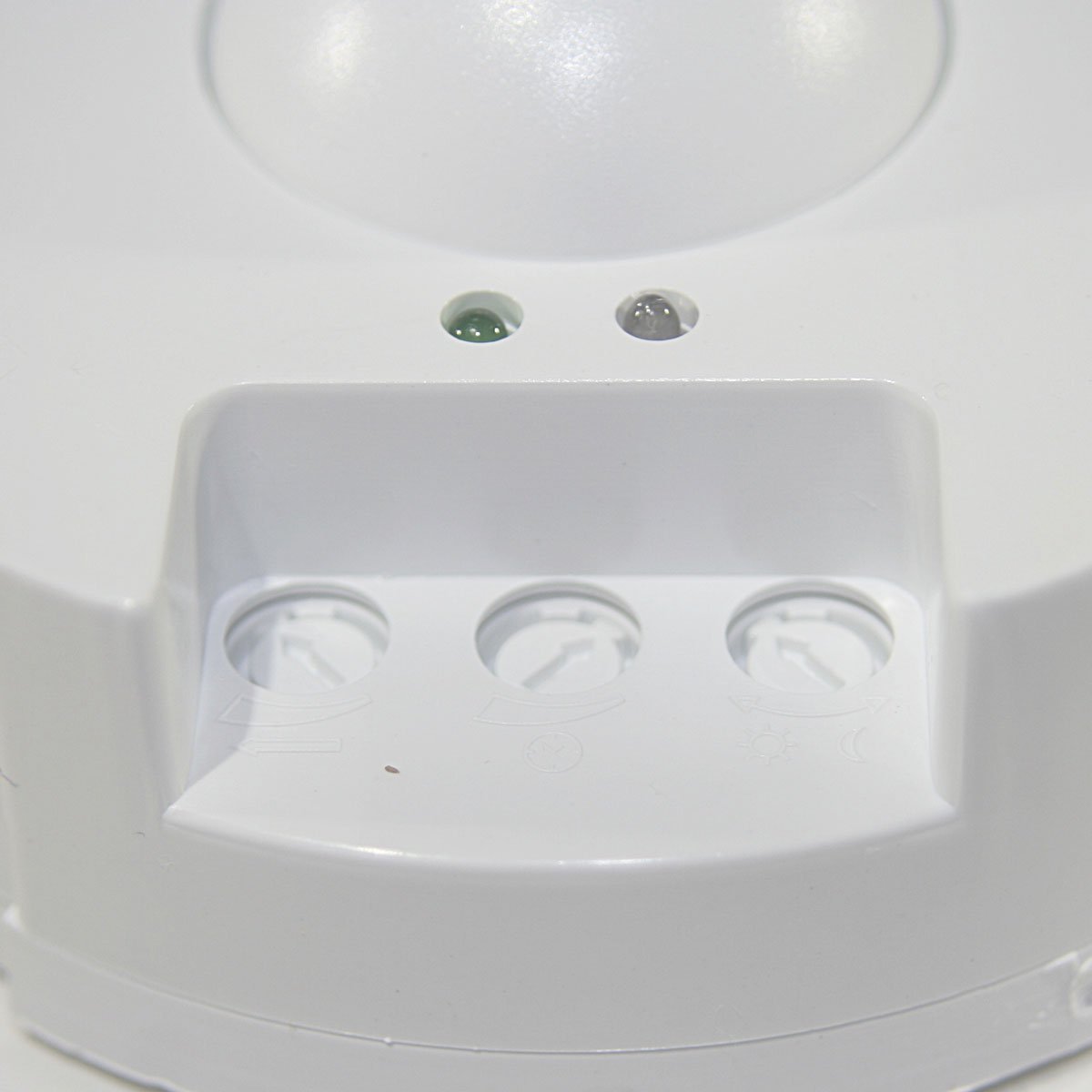 Wentronic - 96010 rilevatore di movimento - motion (5800 mhz, wireless, sensore a microonde, 230v, 1.3w, 0.6w) sensore bianco