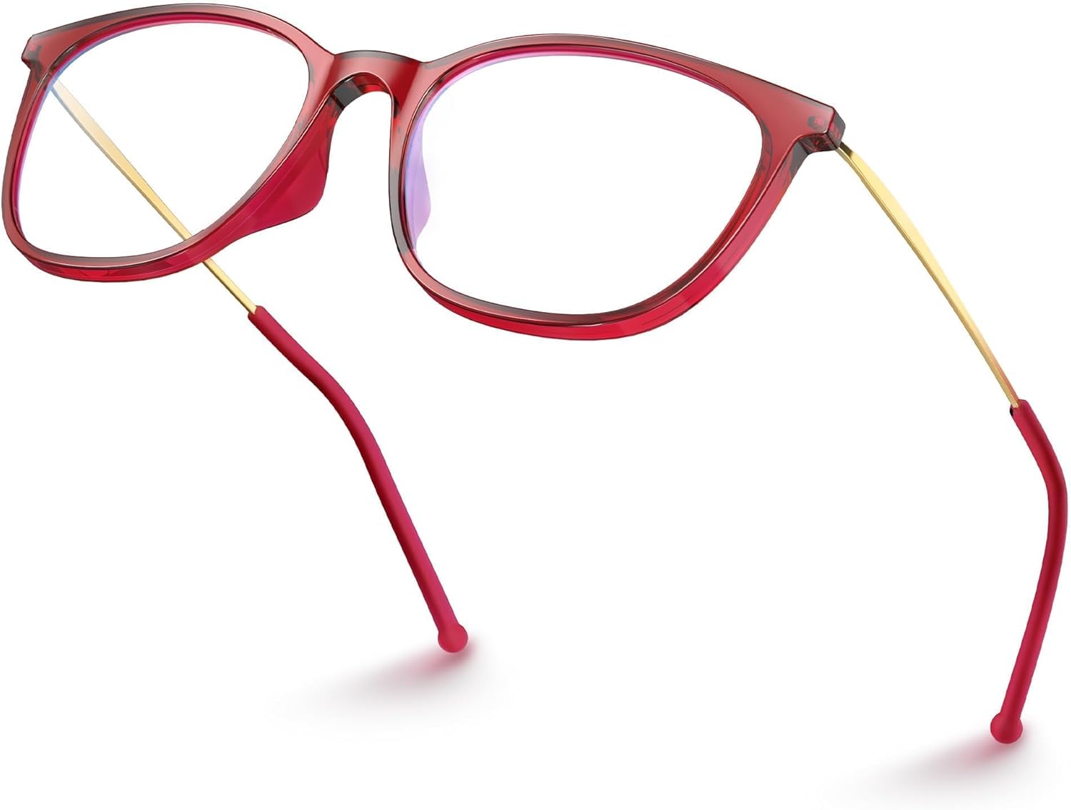 VISOONE Light Weight Slip Resistant Blue Light Blocking Computer Glasses with Anti Glare UV400 for Man Women GAEL