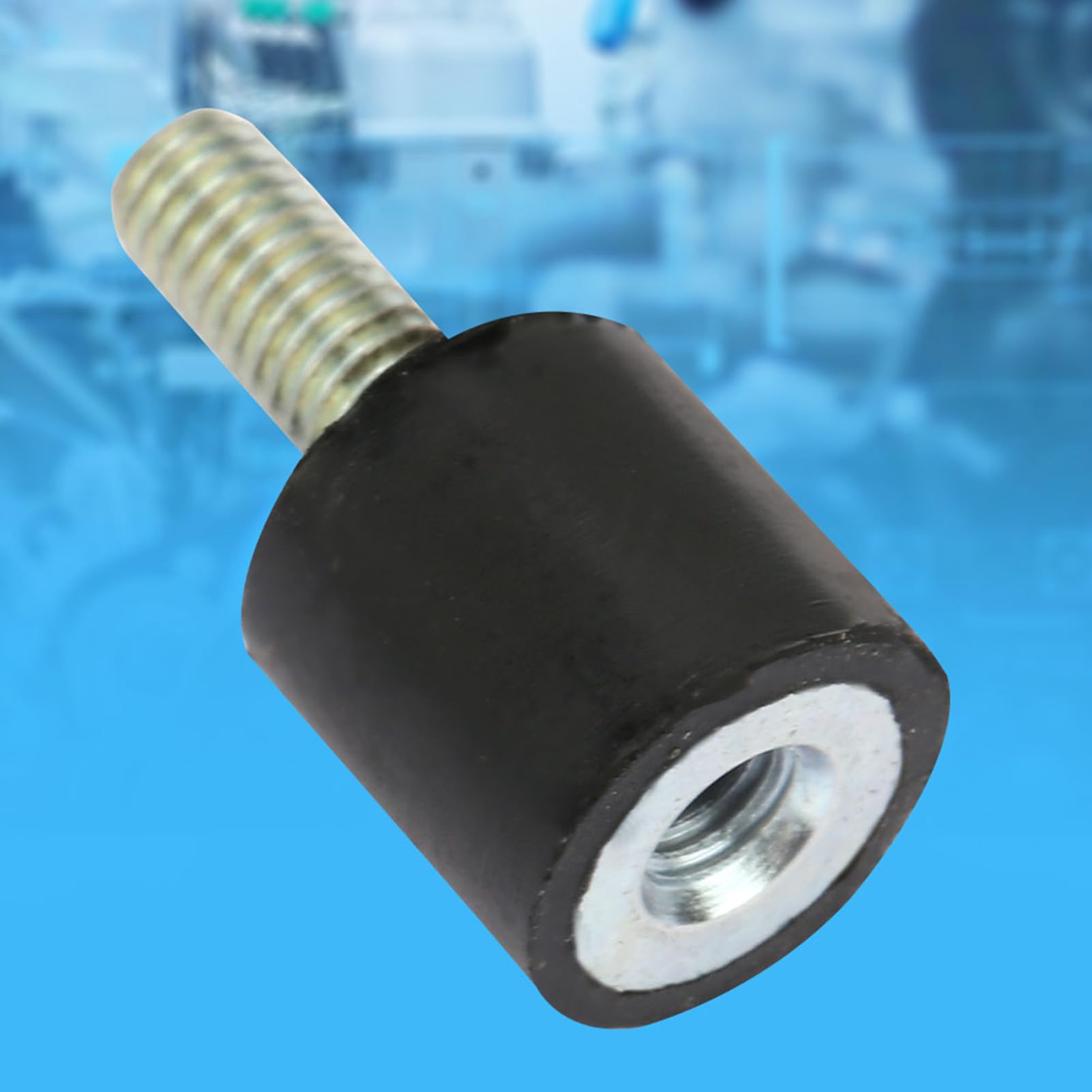 4Pcs Rubber Isolator Mounts, M3 M5 M6 Rubber Mounts Anti Vibration Silentblock Car Boat Bobbins for Air Compressors (VD8*8 M3*8)