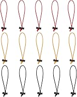 Vista 13 de Foto & Tech Correas elásticas multifunción extragruesas y organizador, correa de cable ajustable con botón, antienredos reutilizable, gestión