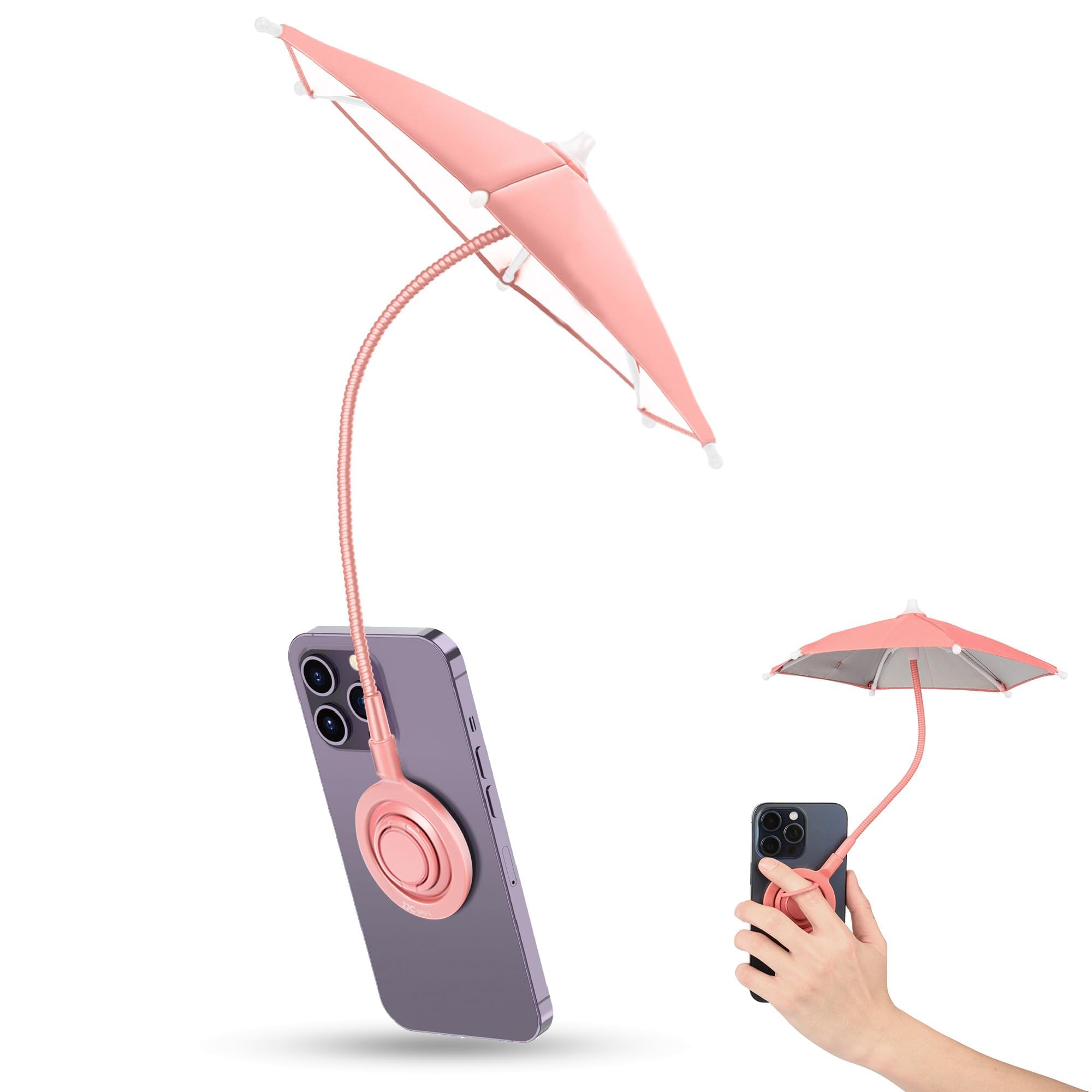 Amazon | JJC 磁気 Magsafe対応 スマホ傘 日焼け防止 スマホリング