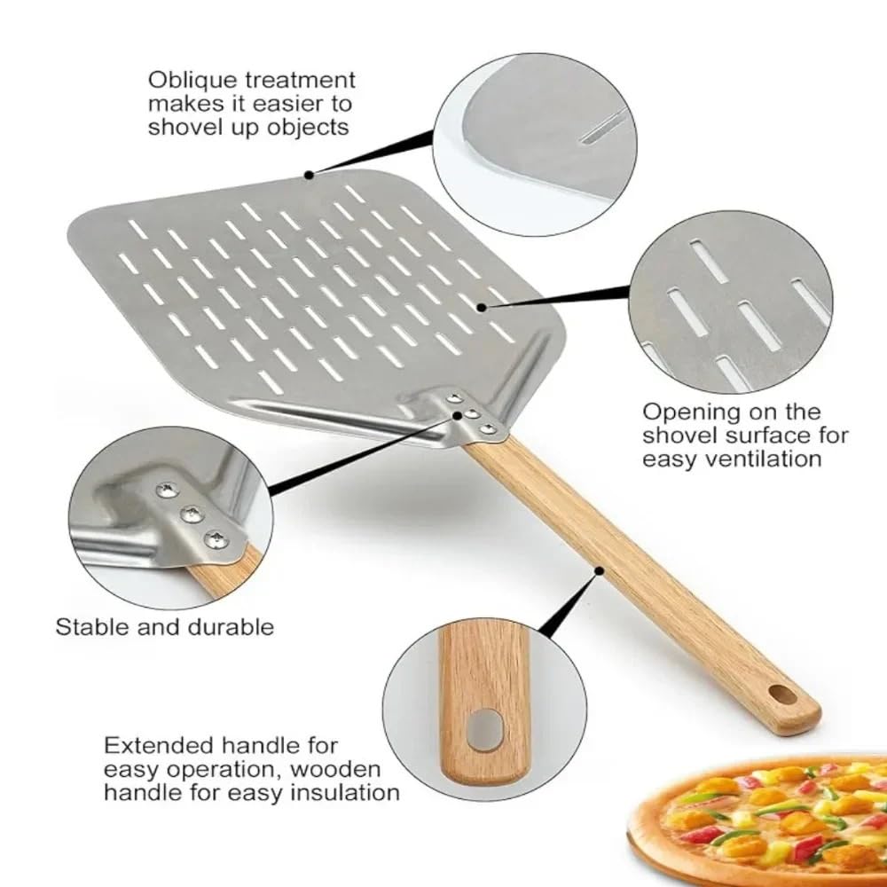 Paletta for pizza in lega di alluminio