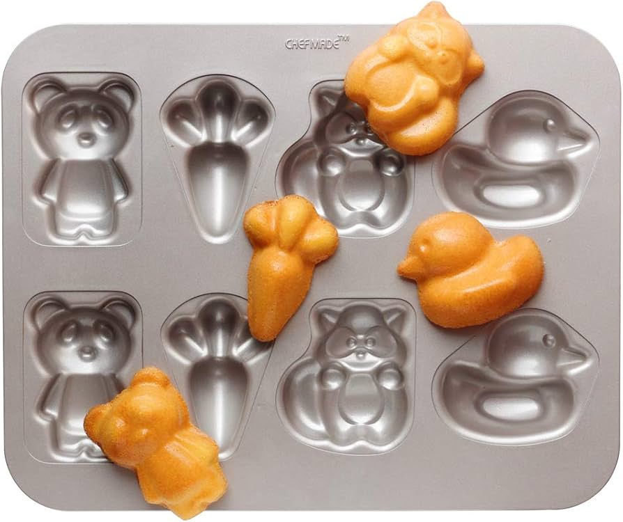 Amazon|CHEFMADE8ケ取 動物 野菜パン 人参 パン型 粘りにくいケーキ Amazon|CHEFMADE8ケ取 動物 野菜パン 人参 パン型 粘りにくいケーキ