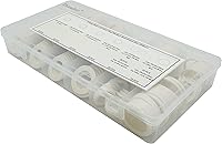 Vista 7 de 200 juntas de tapón de drenaje de aceite de nailon de 8 tamaños, kits surtidos de arandelas para M12 M14 M16 M18, M20