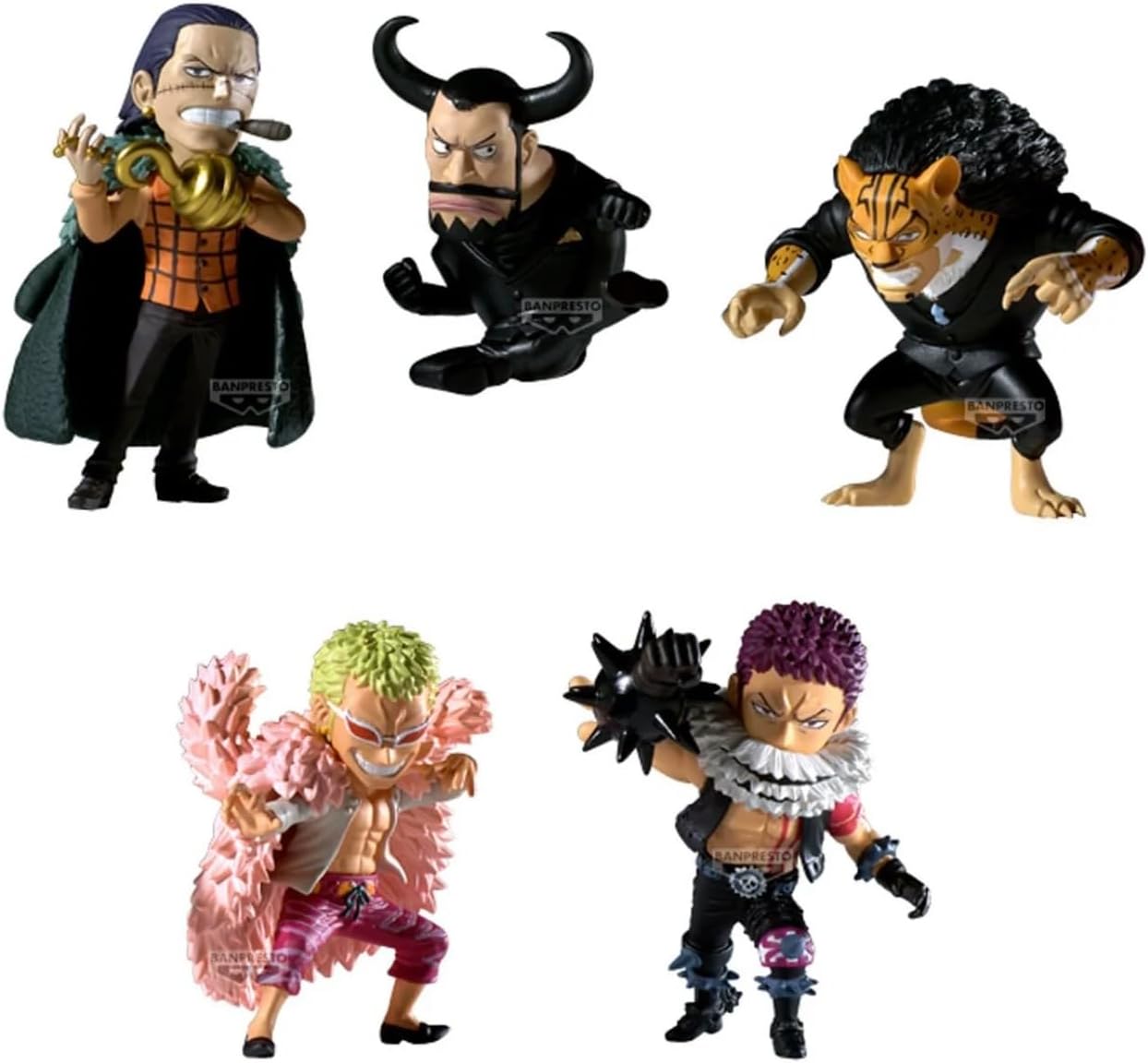 Banpresto Rival One Piece Action Figure - World Collectable 7 cm - BP89969P Multicolor - Collectible Figure - Great for Anime Fans