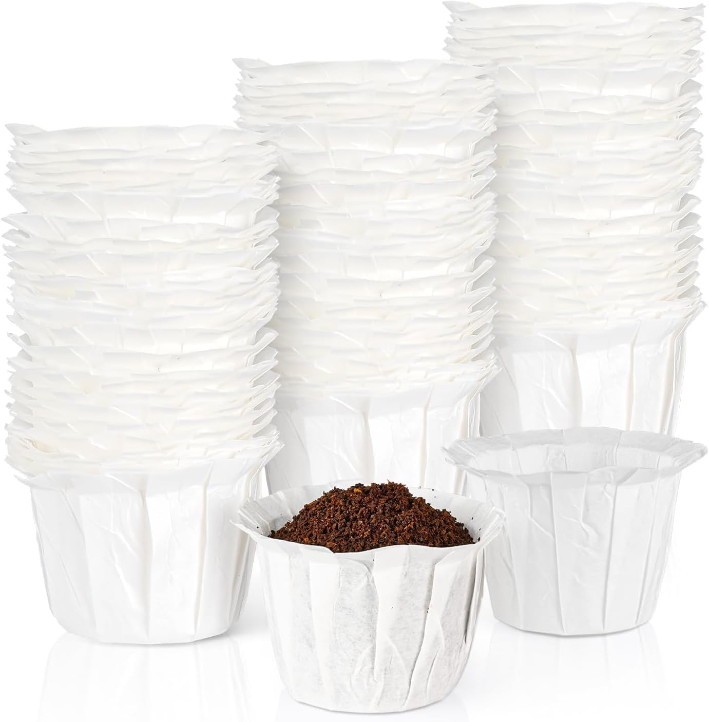 Disposable Paper Coffee Filters K Cup Paper Filters for K