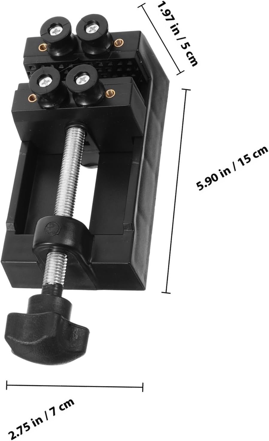 Portable DIY Seal Engraving Tool Clamp for Students, Abs Material, Convenient and Burr-free Plastic Working Clamp for Stone Carving and Stamp Engraved Seal Projects image 2