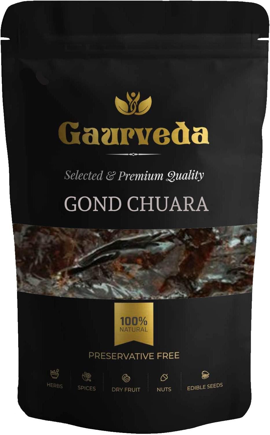 - Gond Chhuara Dates Gum, Traditional Indian Edible Gum (50 Grams)