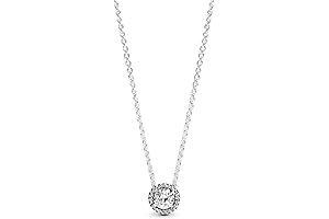 Kay Jewelers Classic Elegance Cubic Zirconia Chain Necklace for Women