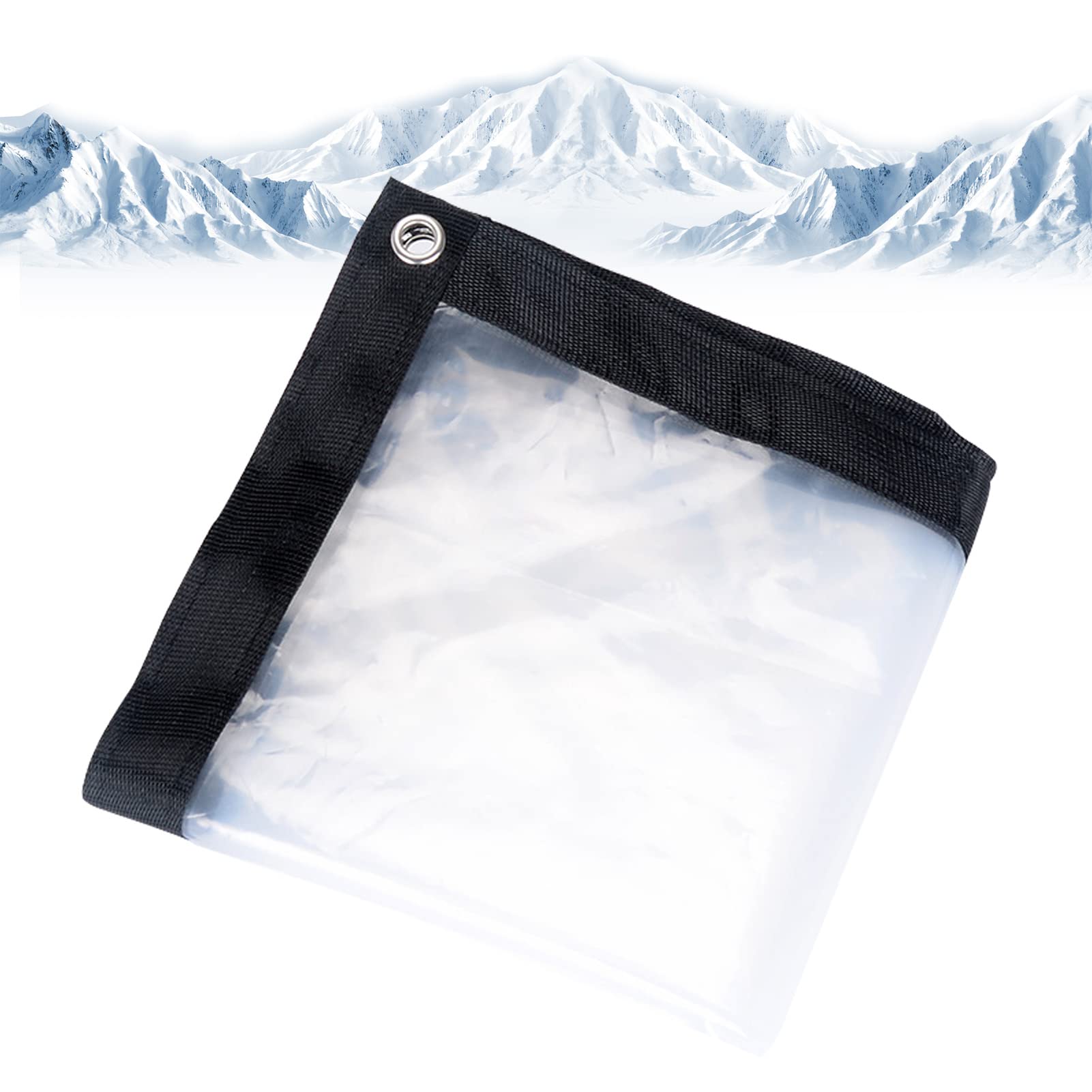 Lona PE impermeable transparente para solucionar humedades en zonas exteriores