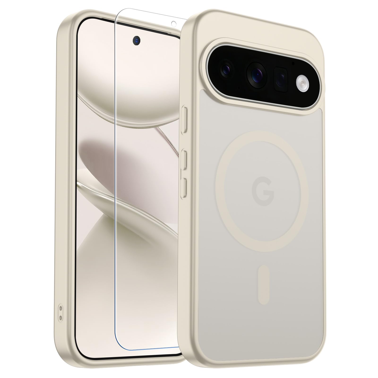 SUPFINE Magnetic for Google Pixel 11 Pro XL Case - Stone